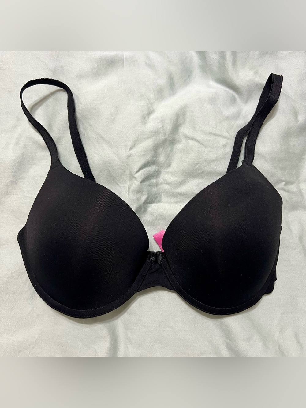 Victoria's Secret PINK Wear Everywhere T-Shirt Push-Up Bra | Black | 36B